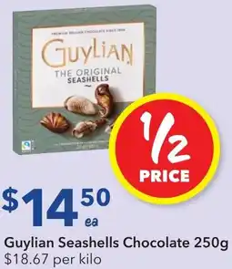 Ritchies Guylian Seashells Chocolate offer
