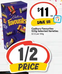 Ritchies Cadbury Favourites Selected Varieties offer