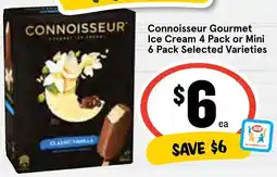 Ritchies Connoisseur Gourmet Ice Cream Selected Varieties offer
