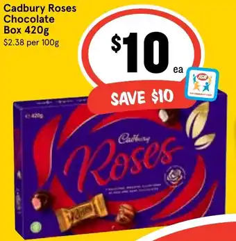 Ritchies Cadbury Roses Chocolate Box offer