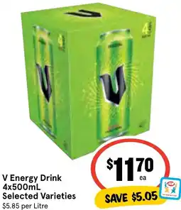 Ritchies V Energy Drink offer