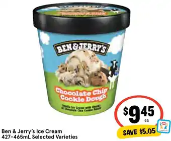 Ritchies Ben & Jerry's Ice Cream offer