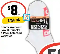 Ritchies Bonds Women's Low Cut Socks offer