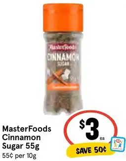 Ritchies MasterFoods Cinnamon Sugar offer