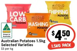 Ritchies Australian Potatoes offer