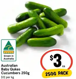 Ritchies Australian Baby Qukes Cucumbers offer