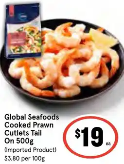 Ritchies Global Seafoods Cooked Prawn Cutlets Tail On offer