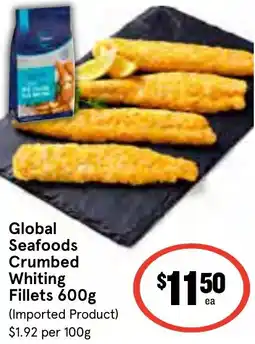 Ritchies Global Seafoods Crumbed Whiting Fillets offer