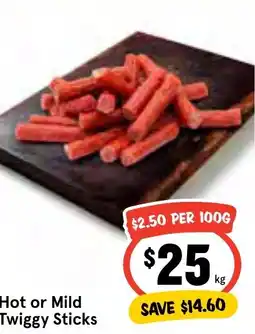 Ritchies Hot or Mild Twiggy Sticks offer