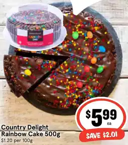 Ritchies Rainbow Cake offer
