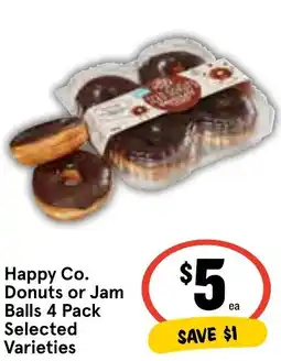 Ritchies Happy Co. Donuts or Jam Balls offer