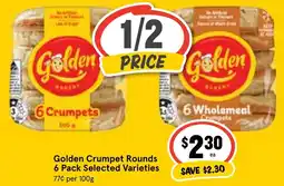 Ritchies Golden Crumpet Rounds offer
