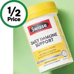 Woolworths Swisse Ultiboost Daily Immune Support Tablets Pk 60 offer