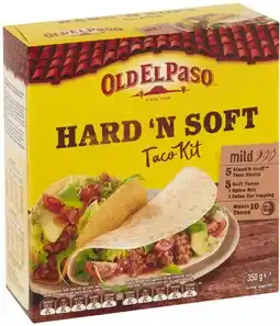 Coles Old El Paso Hard 'N Soft Taco Kit 350g offer