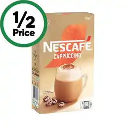 Woolworths Nescafe Coffee Sachets Pk 8-10 offer