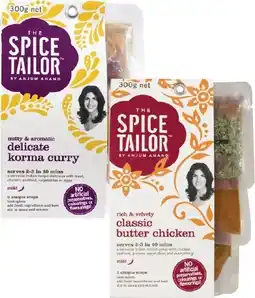 Coles The Spice Tailor Asian or Indian Meal Kit 225g-500g offer