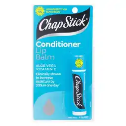 Woolworths Chapstick Conditioner Lip Balm SPF15 4.2g offer