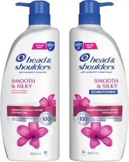 Coles Head & Shoulders Shampoo or Conditioner 850mL offer