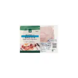 Woolworths Woolworths Middle Bacon 1 kg β From the Fridge offer
