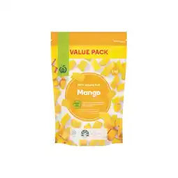 Woolworths Woolworths Frozen Mango 1 kg – From the Freezer offer