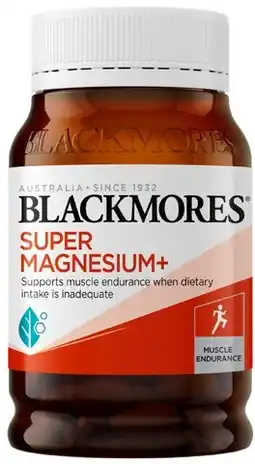 Coles Blackmores Super Magnesium+ Tablets 180 Pack^ offer
