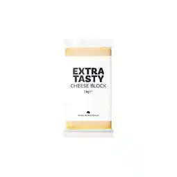 Woolworths White Label Extra Tasty Cheese Block 1 kg – From the Fridge offer