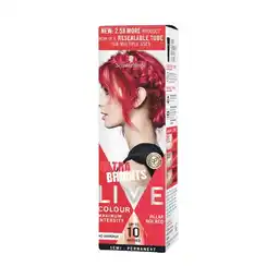 Woolworths Schwarzkopf Ultra Brights or Pastels Semi Permanent Hair Colour 75ml offer