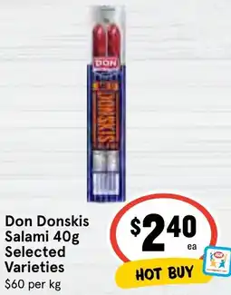 Ritchies Don Donskis Salami offer