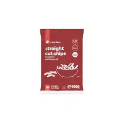 Woolworths Essentials Chips 1 kg – From the Freezer offer