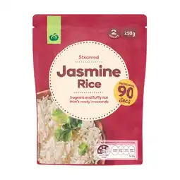 Woolworths Woolworths Microwave Rice 250g offer