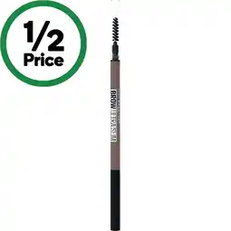Woolworths Maybelline Brow Ultra Slim Eyebrow Pencil – Deep Brown 90mg offer
