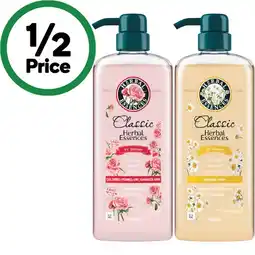 Woolworths Herbal Essences Classic Shampoo or Conditioner 600ml offer