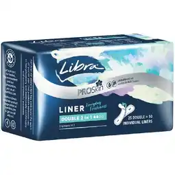 Woolworths Libra PROSkin Liners Pk 25–30 offer