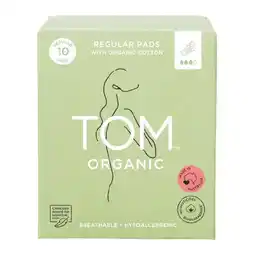 Woolworths TOM Organic Pads Pk 10 offer