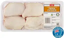 Coles Coles RSPCA Approved Chicken Thigh Cutlets offer