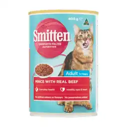 Woolworths Smitten Cat Food 400g offer