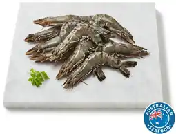 Coles Coles Australian Thawed Raw Extra Large Black Tiger Prawns offer