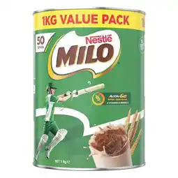 Woolworths Nestle Milo 1 kg offer