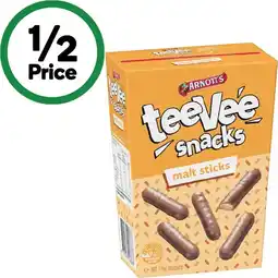 Woolworths Arnott’s Tee Vee Snacks Chocolate Biscuits 175g offer