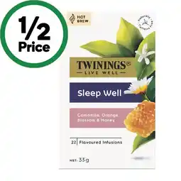 Woolworths Twinings Live Well Pk 18-22 offer