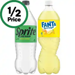 Woolworths Fanta or Sprite Soft Drink Varieties 1.25 Litre offer
