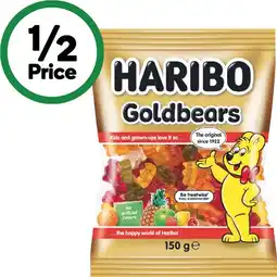 Woolworths Haribo 140-150g offer