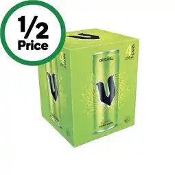Woolworths V Energy Drink 4 x 250ml offer