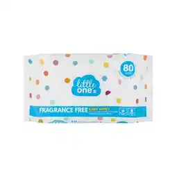Woolworths Little Oneβs Baby Wipes Pk 80 offer