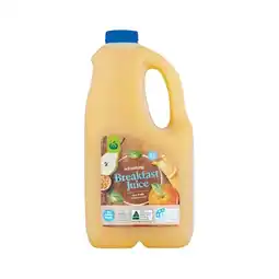 Woolworths Woolworths Breakfast Juice 2 Litre β From the Fridge offer