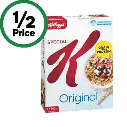 Woolworths Kelloggβs Special K 500g offer