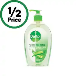 Woolworths Dettol Hand Sanitiser 500ml offer