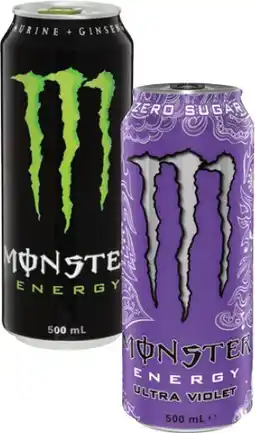 Coles Monster Energy Drink 500mL offer