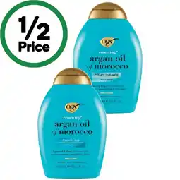 Woolworths OGX Shampoo or Conditioner 385ml offer