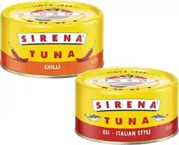 Coles Sirena Tuna 185g offer